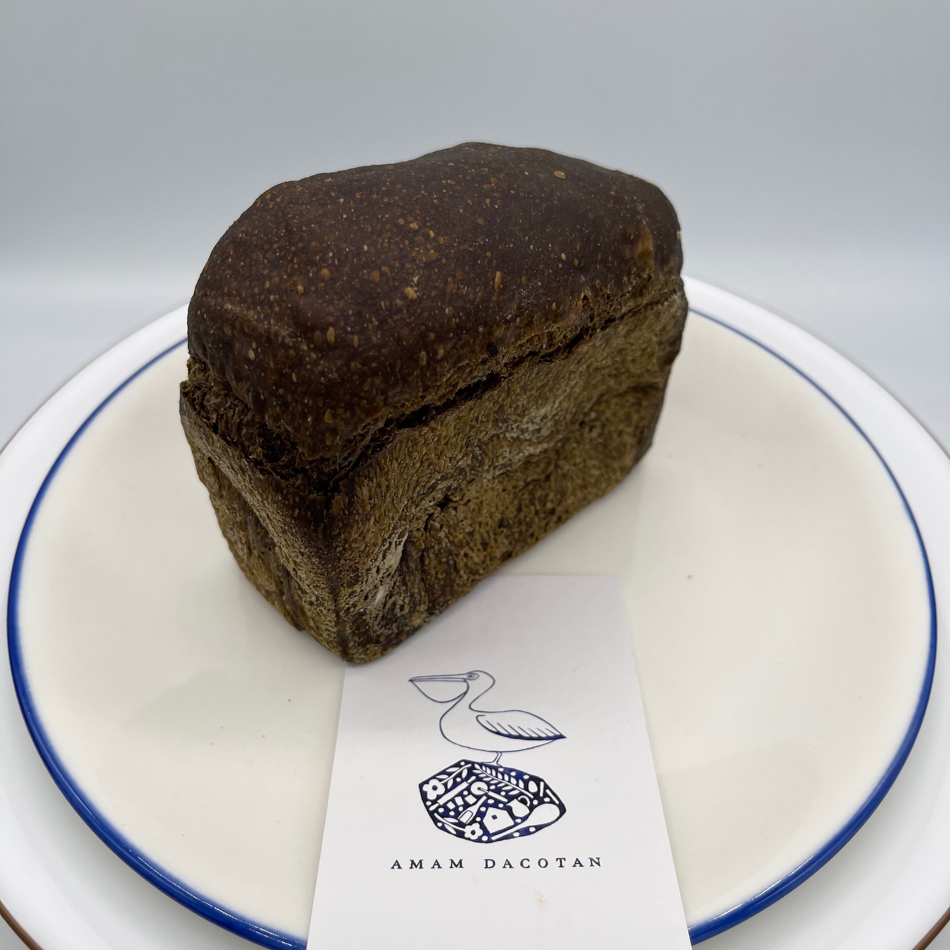 アマムダコタンのほうじ茶大納言食パン