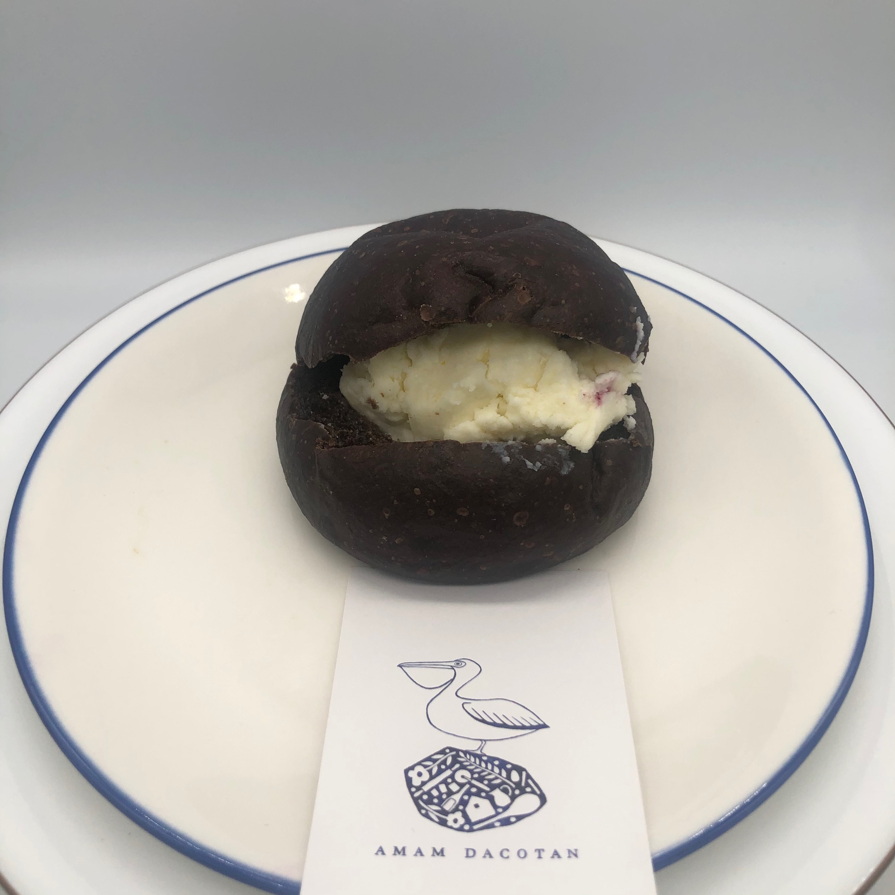 チョコパン 水切りヨーグルト バターサンド
